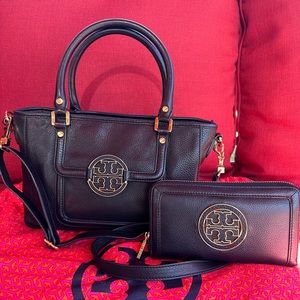 🌟Great Tory Burch Bundle Black Purse and the Wallet